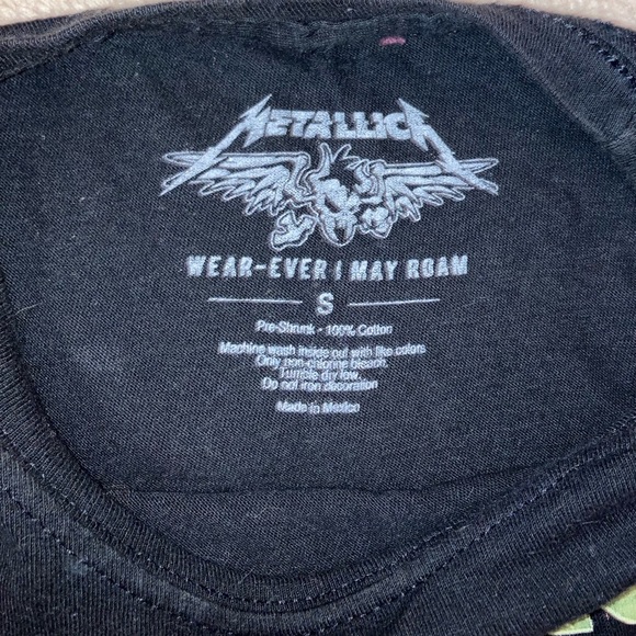 Women’s Metallica official tour tee - size S - Picture 3 of 5